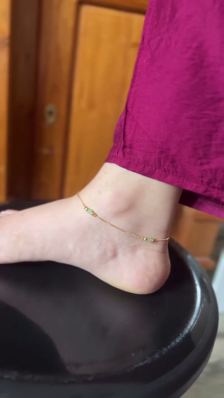 Imitation Daily Wear Anklets From 'Nadheera Sultana'