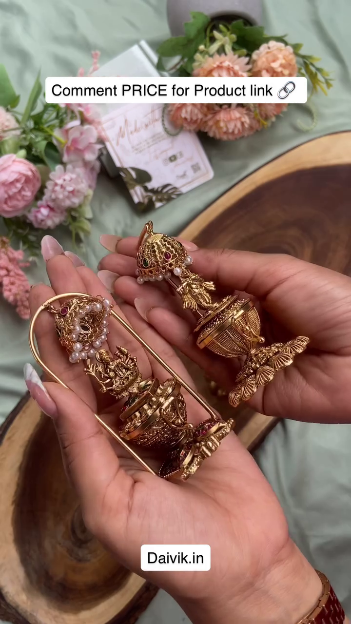 Traditional Krishna and Lakshmi Kumkum Boxes From 'Daivik'