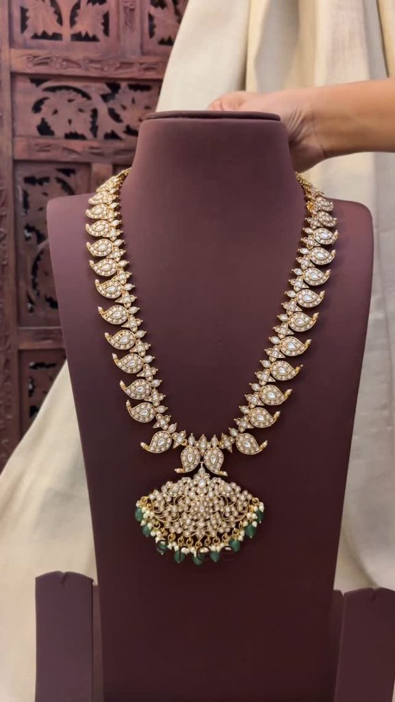 2 in 1 White Stone Mango Haram From 'Sreeni Accessories'