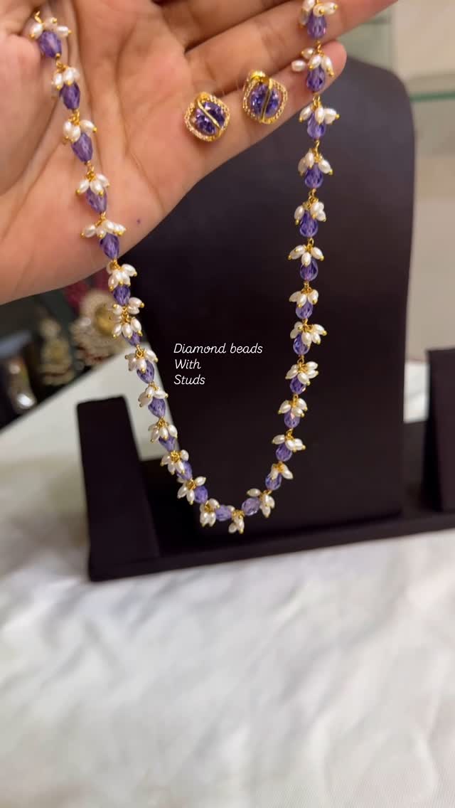 Beaded Necklace From 'SKJ Sri Krishna Jewellers'