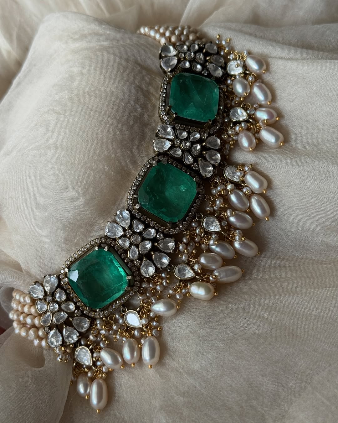 Beautiful Pearl Choker From 'Kitakaturi'