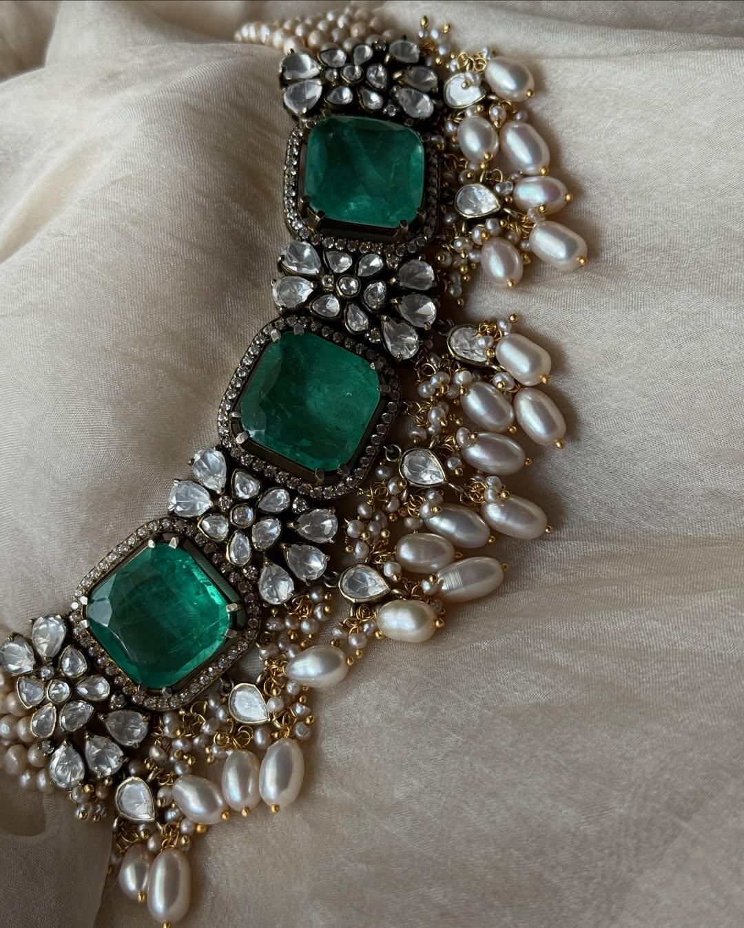 Beautiful Pearl Choker From 'Kitakaturi'