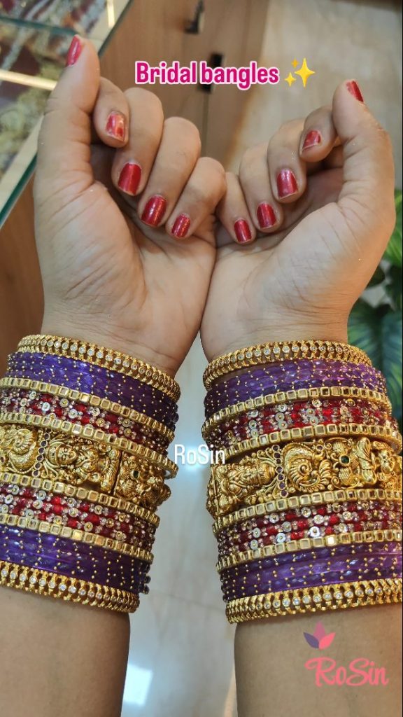 Bridal Glass Bangles From 'Rosin Bangles'
