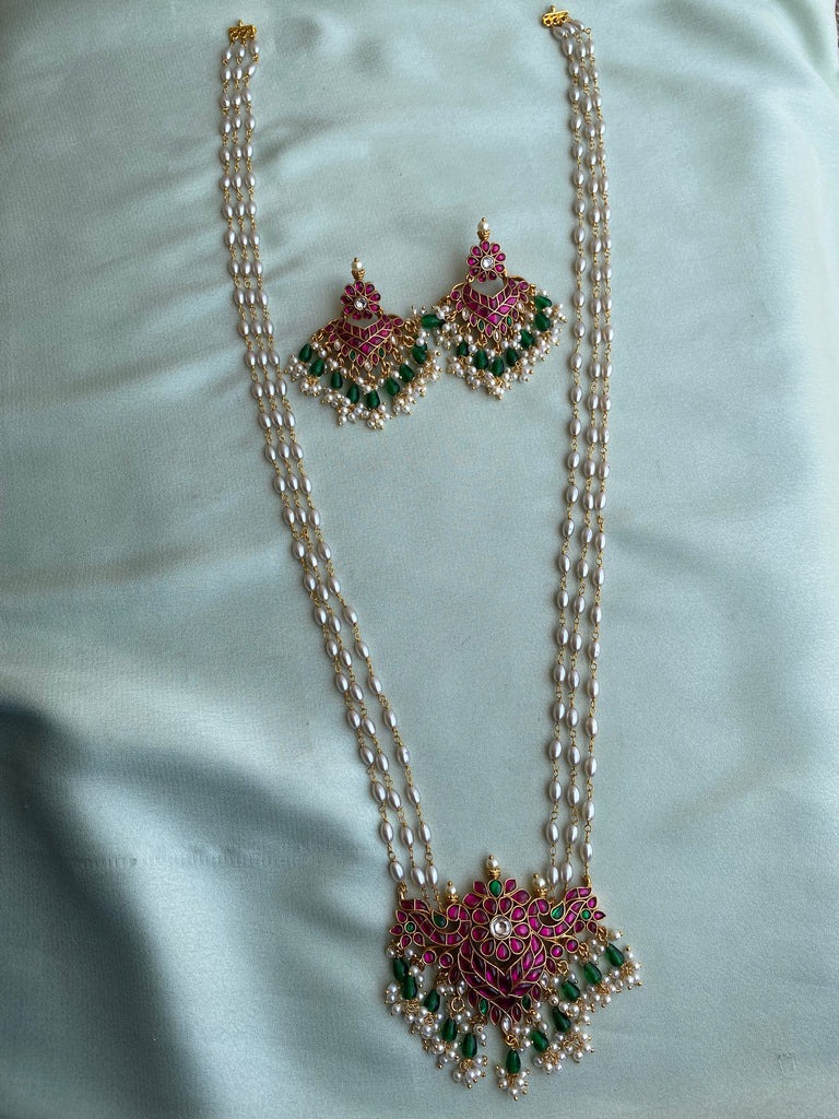 Layered Pearl Haram From 'Daivik'