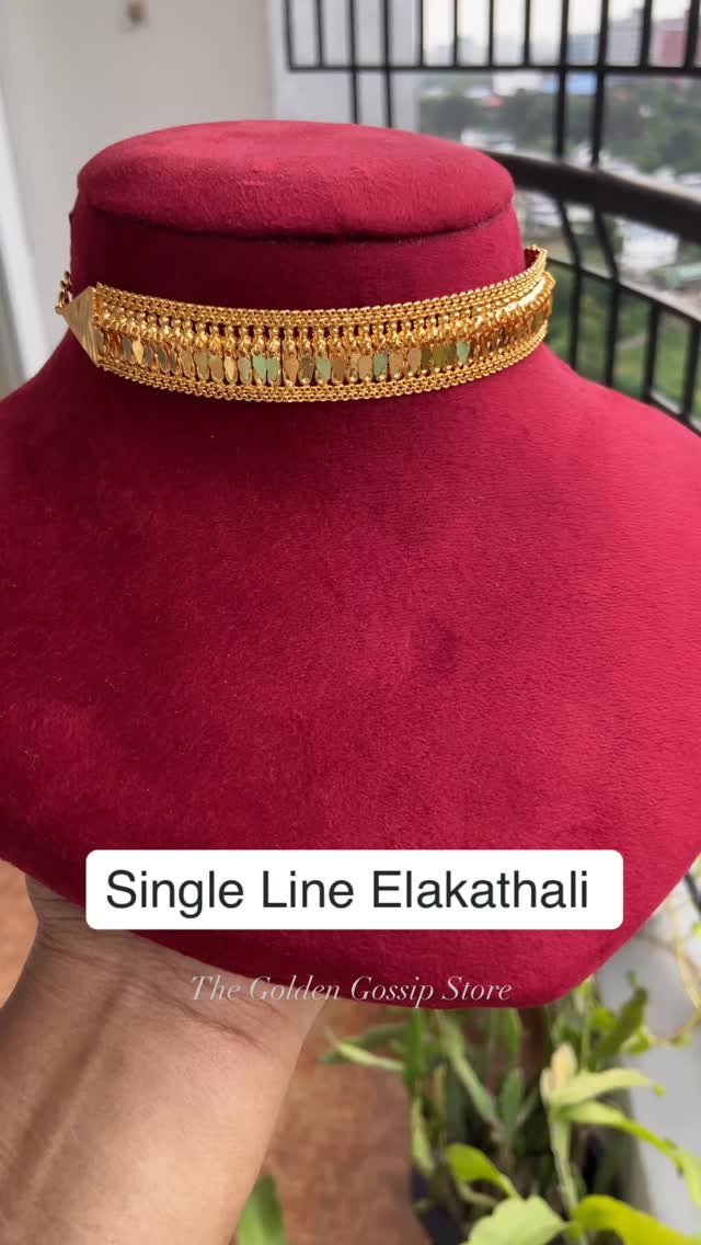 Elakkathali Necklace From 'The Golden Gossip Store'