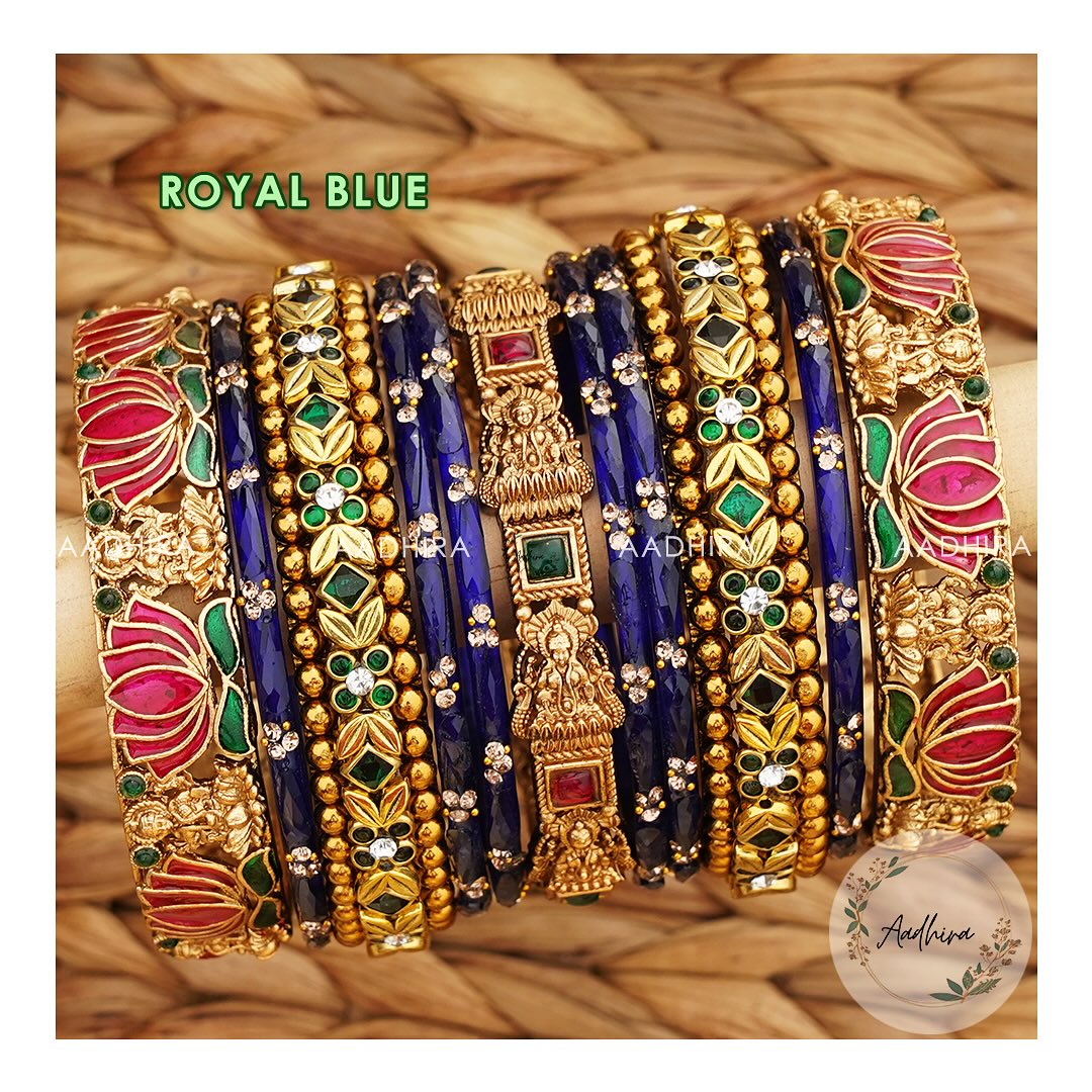 Latest Collection of Glass Bangles From 'Aadhira'
