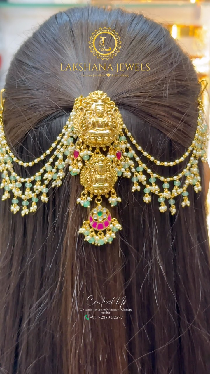 Traditional Hair Accessories From 'Lakshana Jewels'